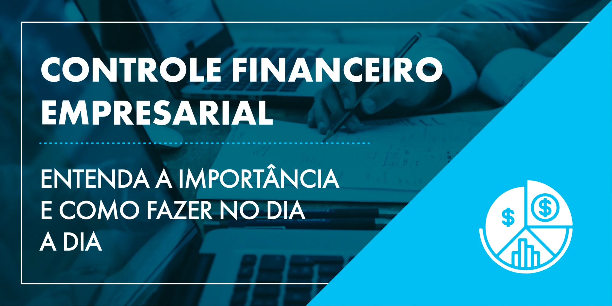 Banner de Controle Financeiro Empresarial