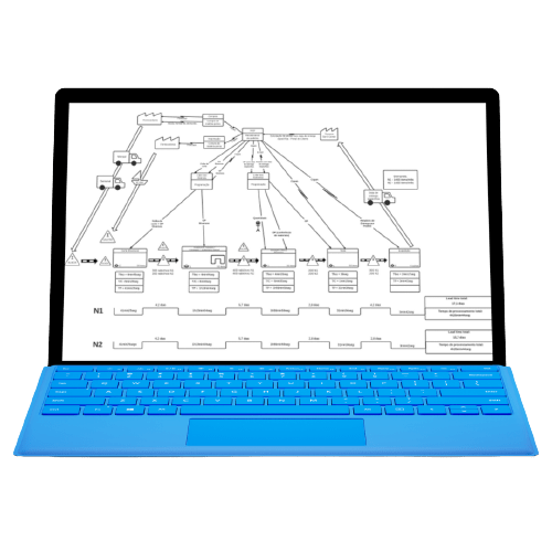 Mockup - Mapa case gestão de custos
